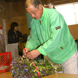 りんどうが出荷するまで